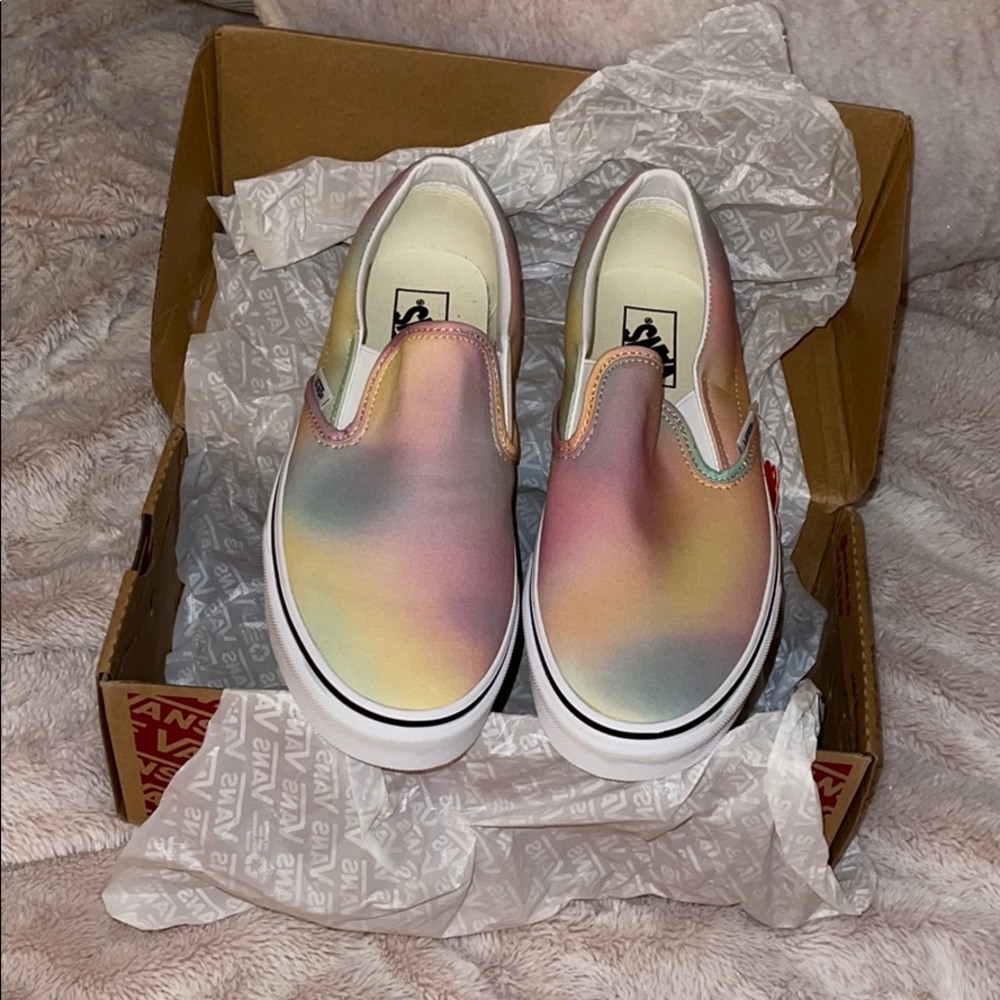 Tie Dye Classic Slip On Vans